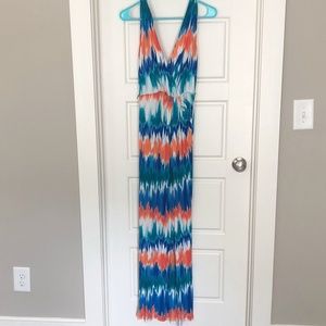 Tie Die TART Beach Maxi Dress ~ EUC